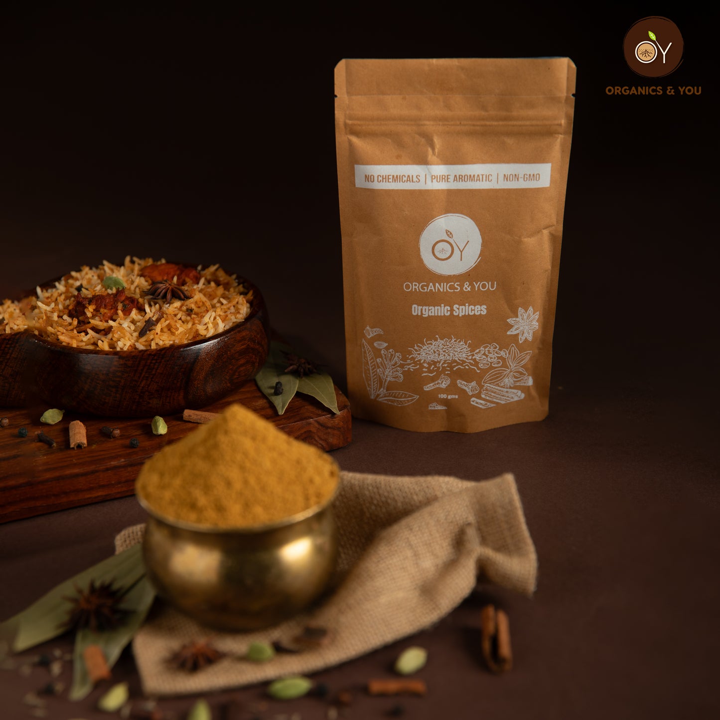 Hyderabad Signature Combo – Biryani Kit, Niloufer Tea, Osmania & Assorted, khara biscuit | Hyderabadi Special Pack