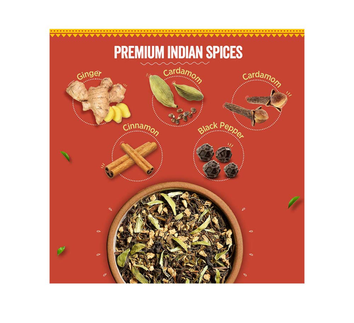 Chaayos Masala Chai Tea Bags