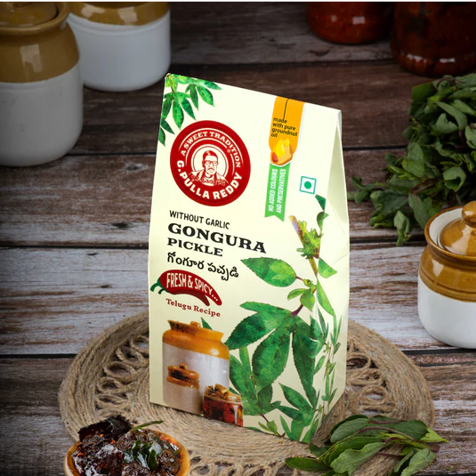 Gongura Pickle - Pickles - Buy Online from G Pulla Reddy Sweets | Desify
