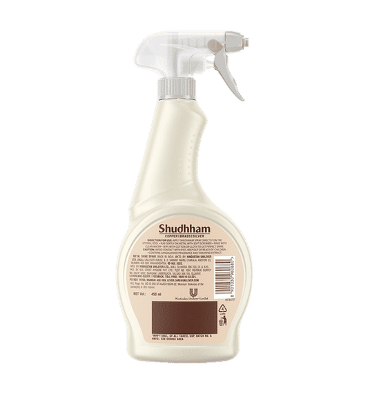 Vim Shudhham Spray for Copper Brass Silver