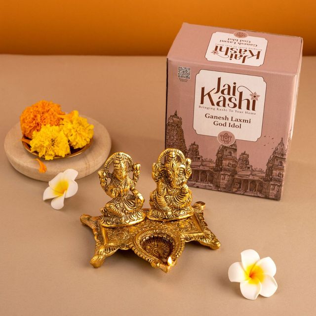 Jai Kashi Ganesh Laxmi God Idol
