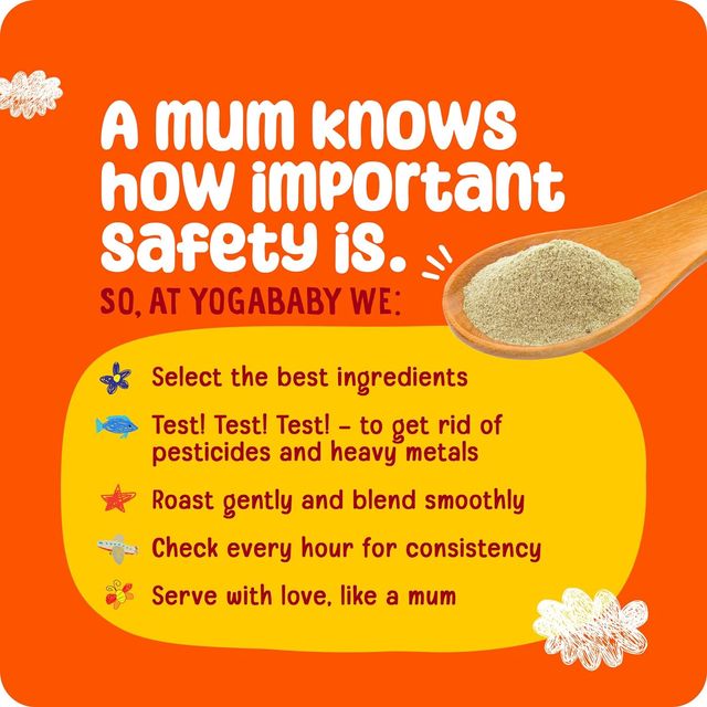 YogaBaby by Yogabar Sprouted Ragi Mix - Mango