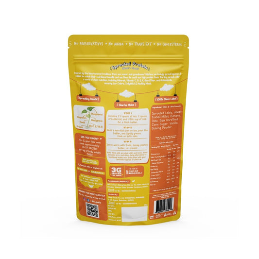 Gladful Sprouted Protein Banana Millet Pancake Mix