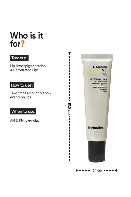 L-Ascorbic Acid 8% Lip Treatment Balm