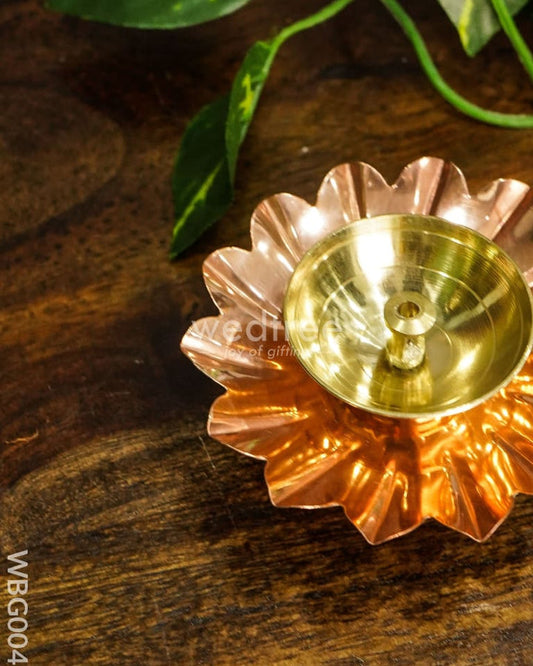 COPPER PLATED BRASS DIYA
