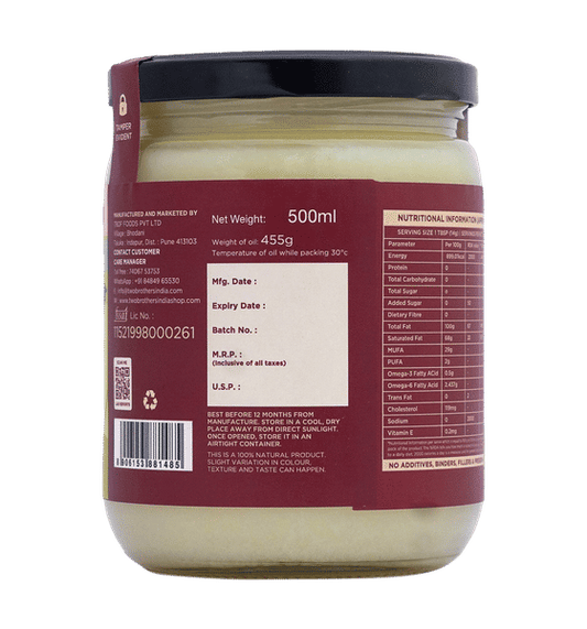 Two Brothers Organic Farms A2 Desi Buffalo Ghee