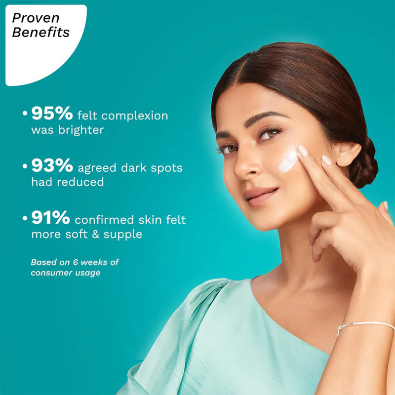 Squalane Glow Moisturizer
Niacinamide + Vitamin C For Bright, Even-Toned Skin