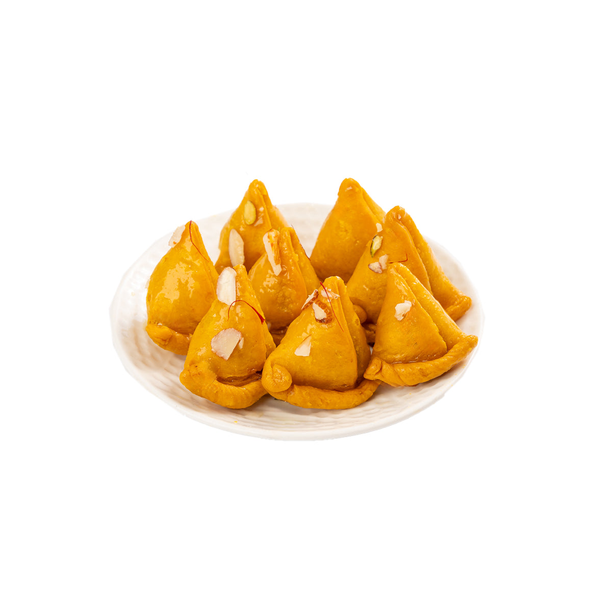 Kesar Honey Sweet Samosa