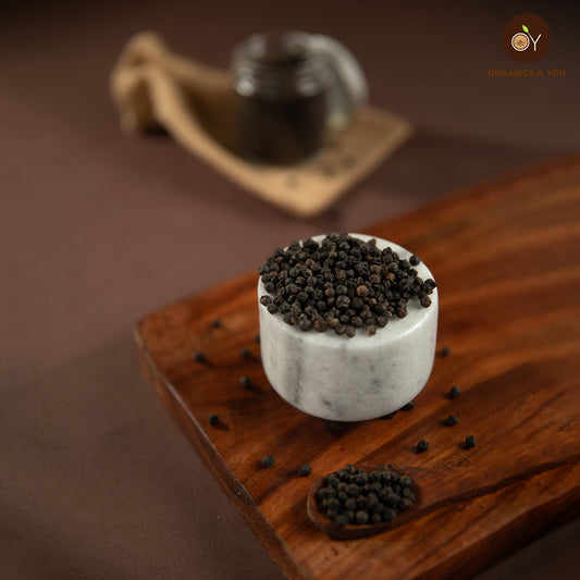 Malabar Organic Black Pepper - Spices - Buy Online from Organics & You | Desify