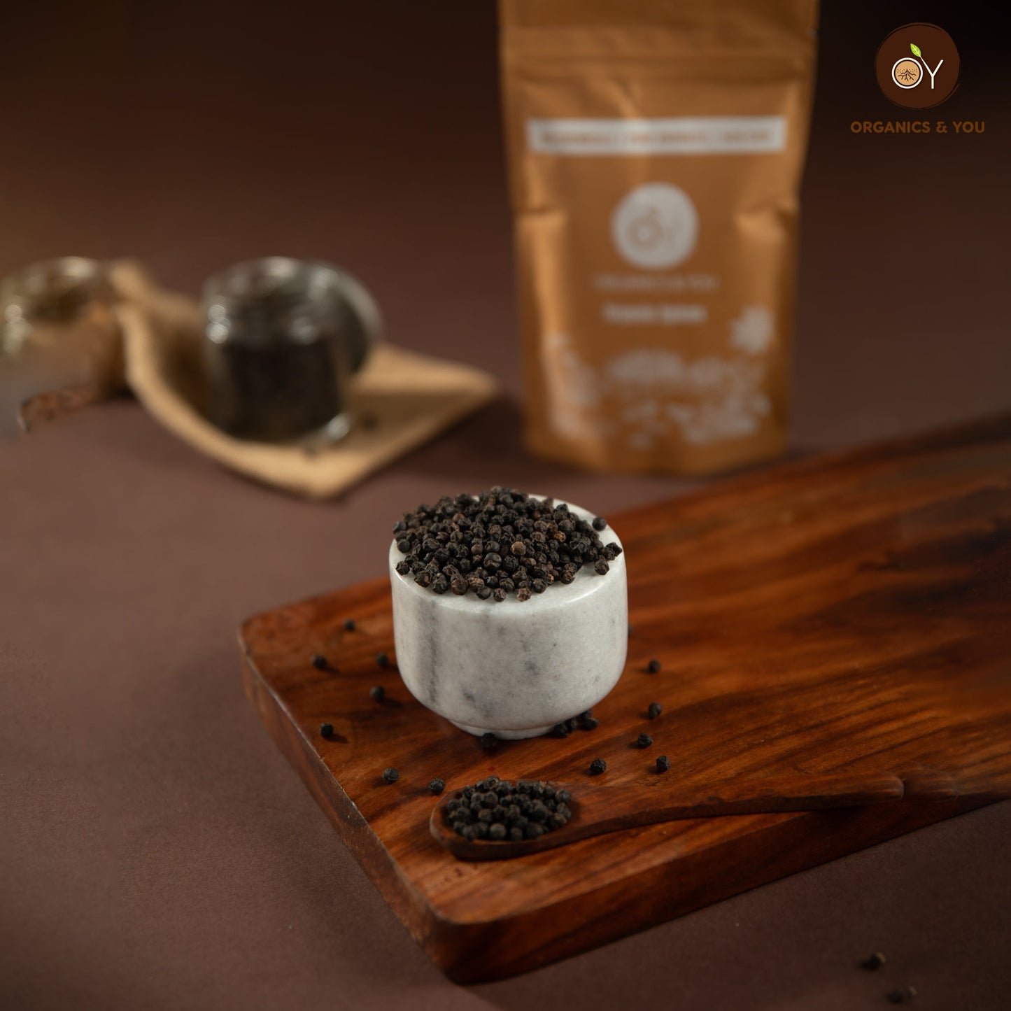 Malabar Organic Black Pepper - Spices - Buy Online from Organics & You | Desify