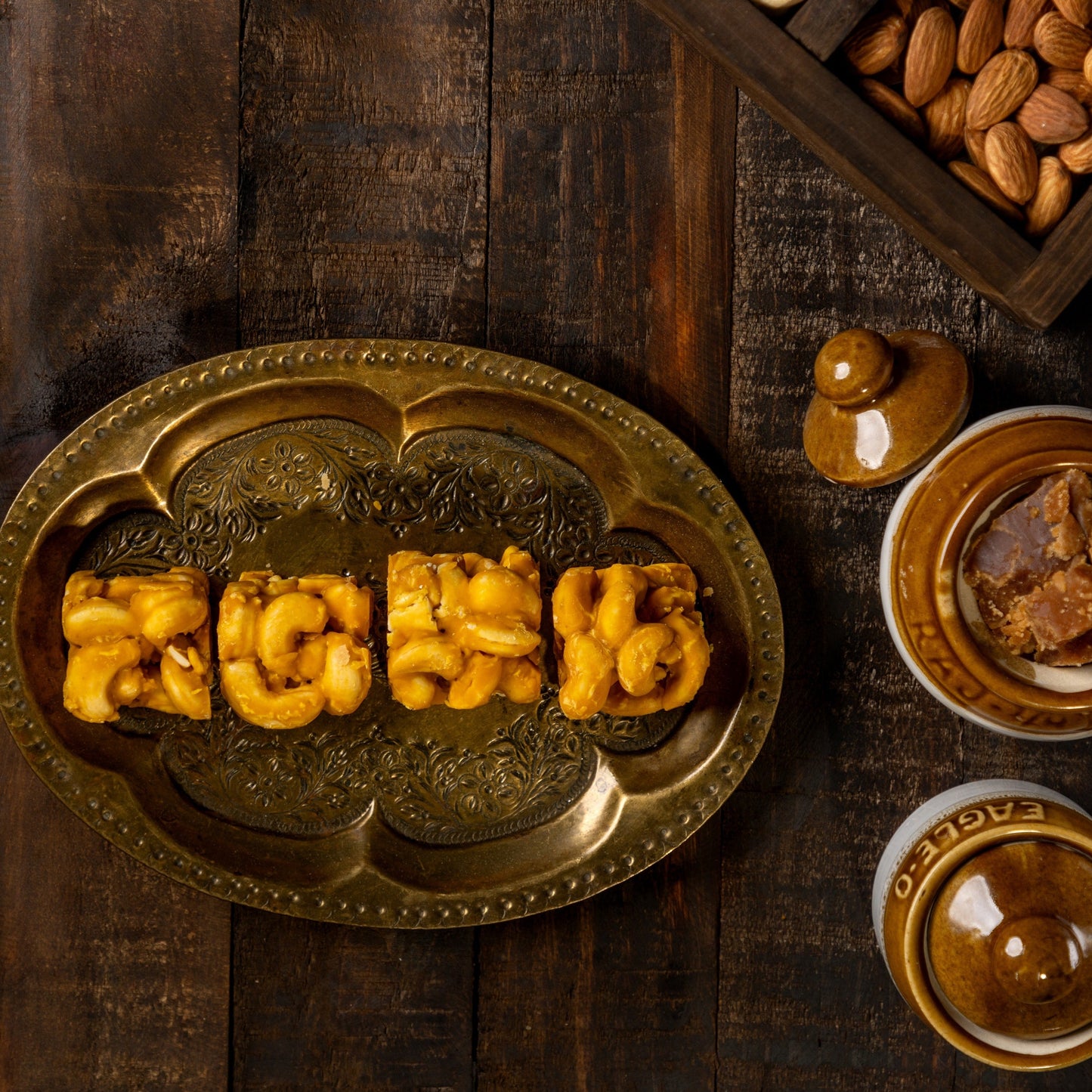 Kaju Chikki - Cashew Chikki - Almond House - Buy Online from Desify
