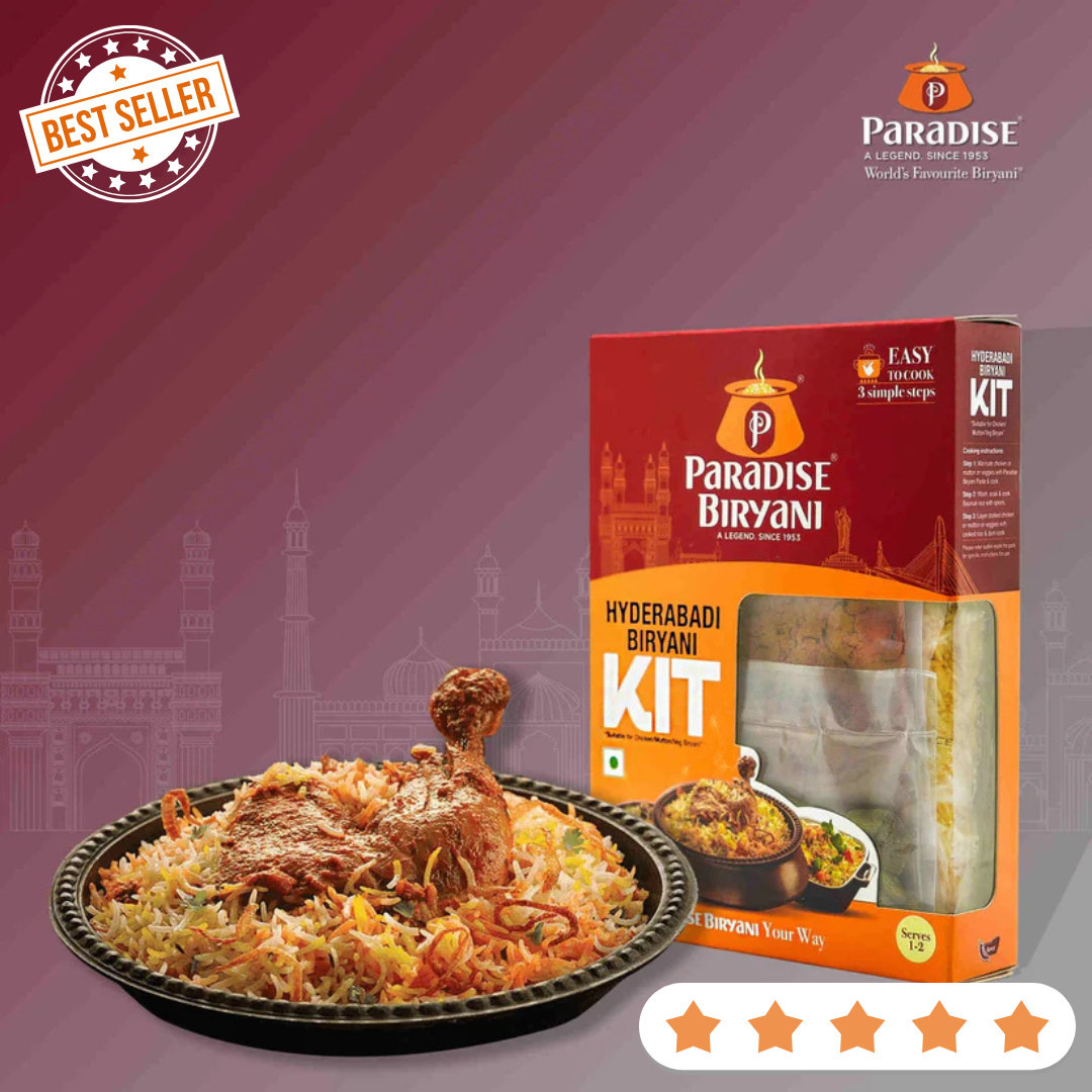 Paradise Biryani Kit (Authentic from Hyderabad) - Meal Kits - Buy Online from Paradise Hyderabad | Desify