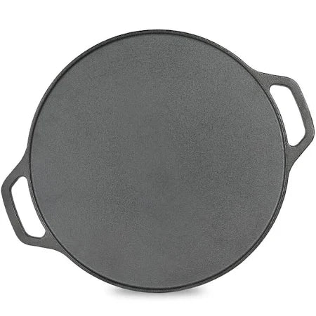 Prestige Cast Iron Scratch Resistant Round Base Dosa Tawa (Black)