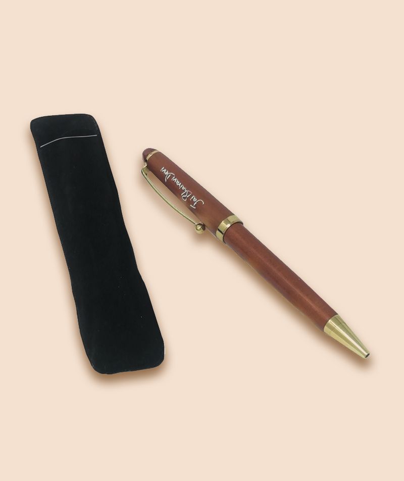 Jai Bhairavi Wooden Ball Pen