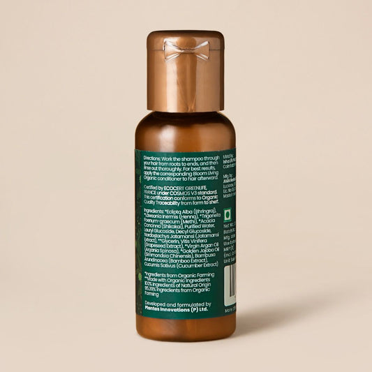 Extra Nourishment & Protection Organic Shampoo with Bhringraj & Henna (All Hair Types) - 30ml