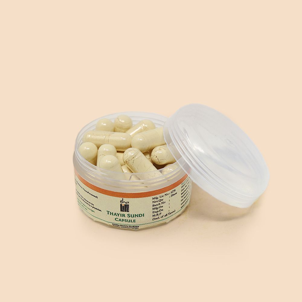 Thayir Sundi Capsule (Gastric Relief), 20 pcs.