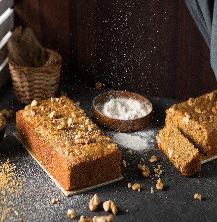 Whole Wheat Jaggery Cake With Walnut - 400gms