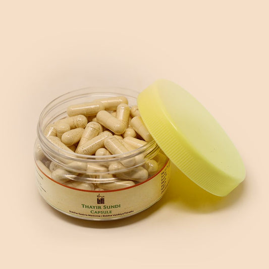 Thayir Sundi Capsule (Gastric Relief), 100 pcs.