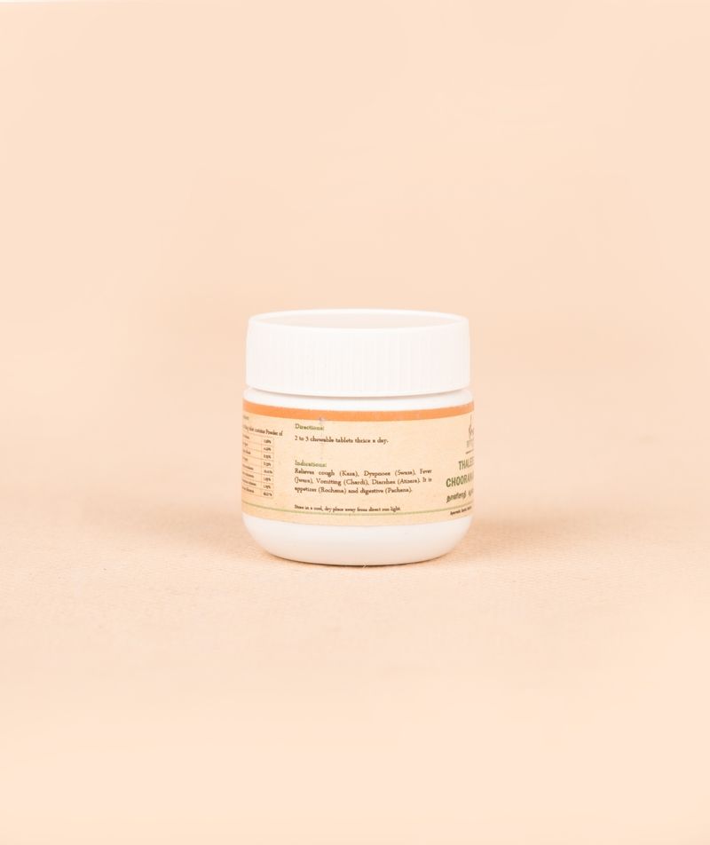 Thaleesadhi Chooranam Tablet (Sore Throat), 30 pcs