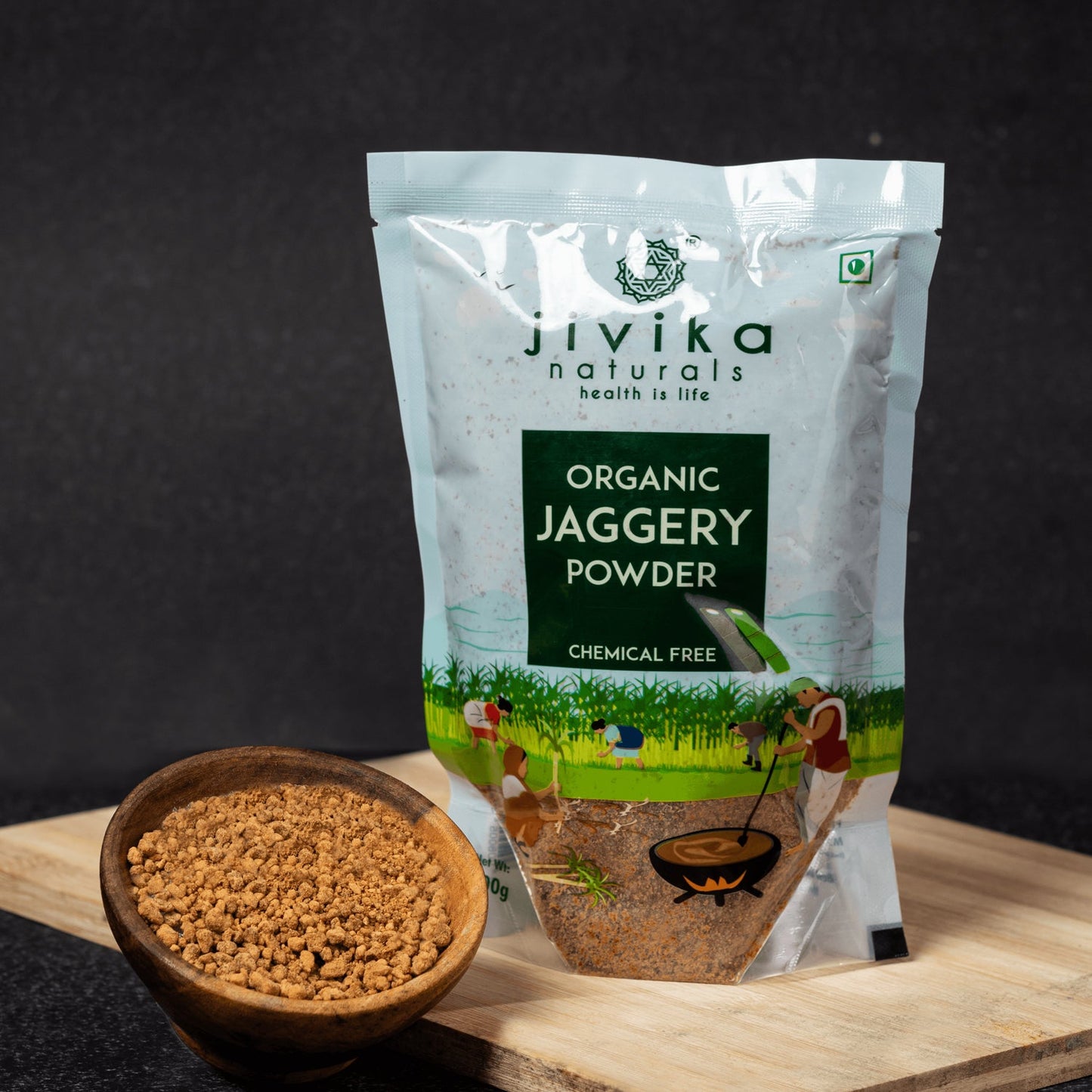 Organic Jaggery Powder ( Pack of 5 )