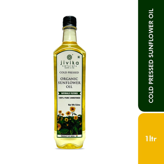Organic Cold Pressed Sunflower Oil