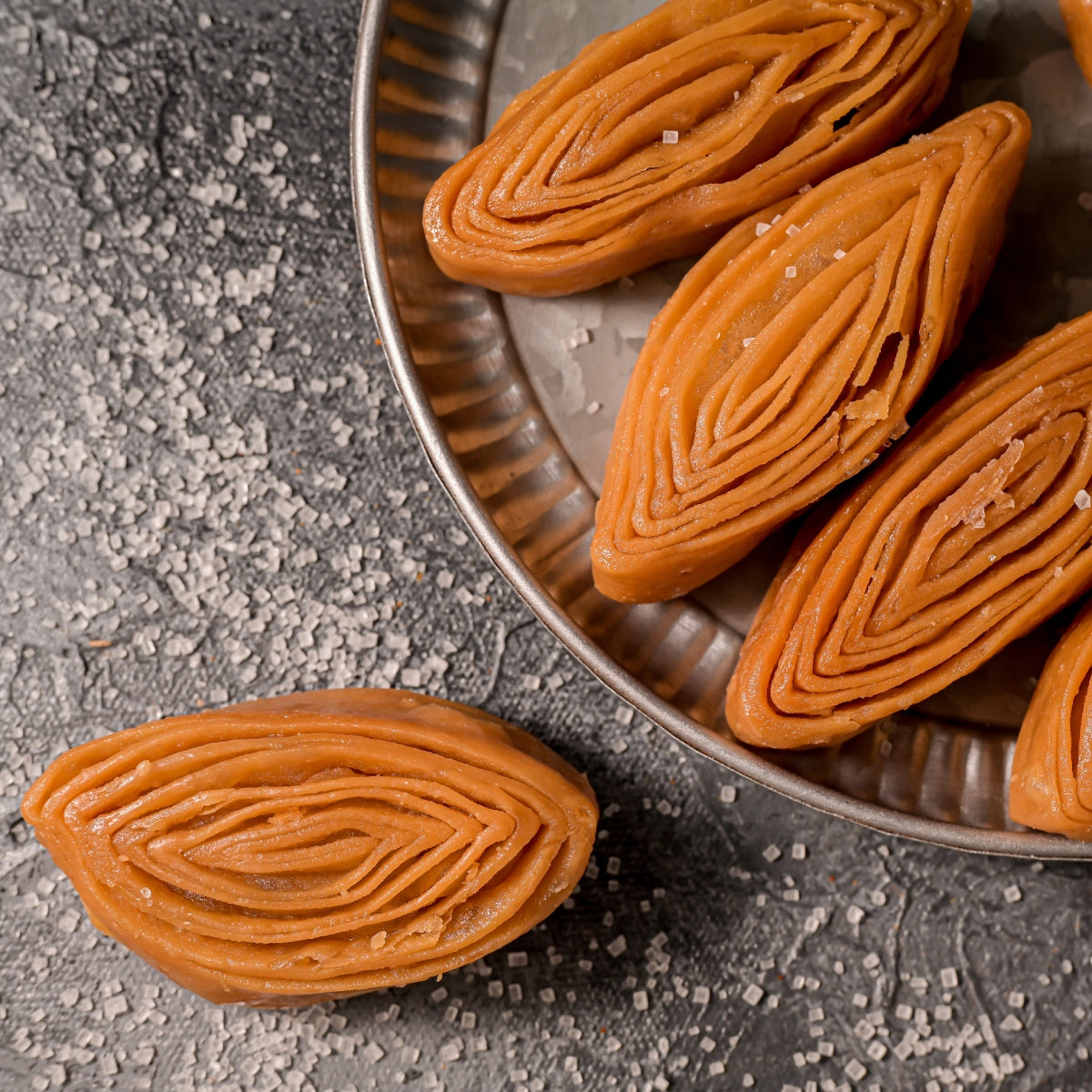 Tapeswaram Kaja - Traditional South Indian - Buy Online from Vellanki Foods | Desify