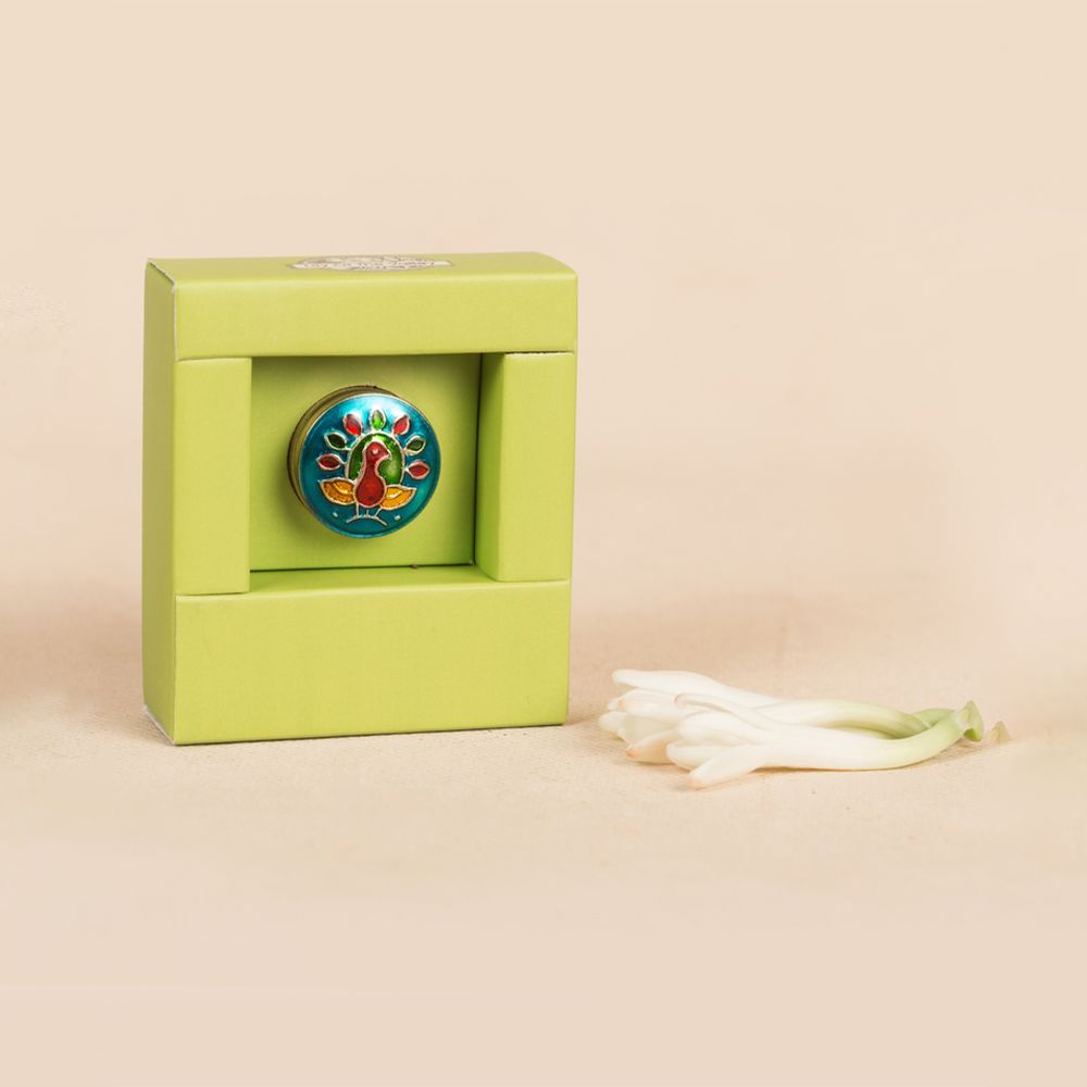 Beeswax Natural Oil Solid Perfume - Lily of the Valley (4gm). Alcohol-free mild body fragrance.