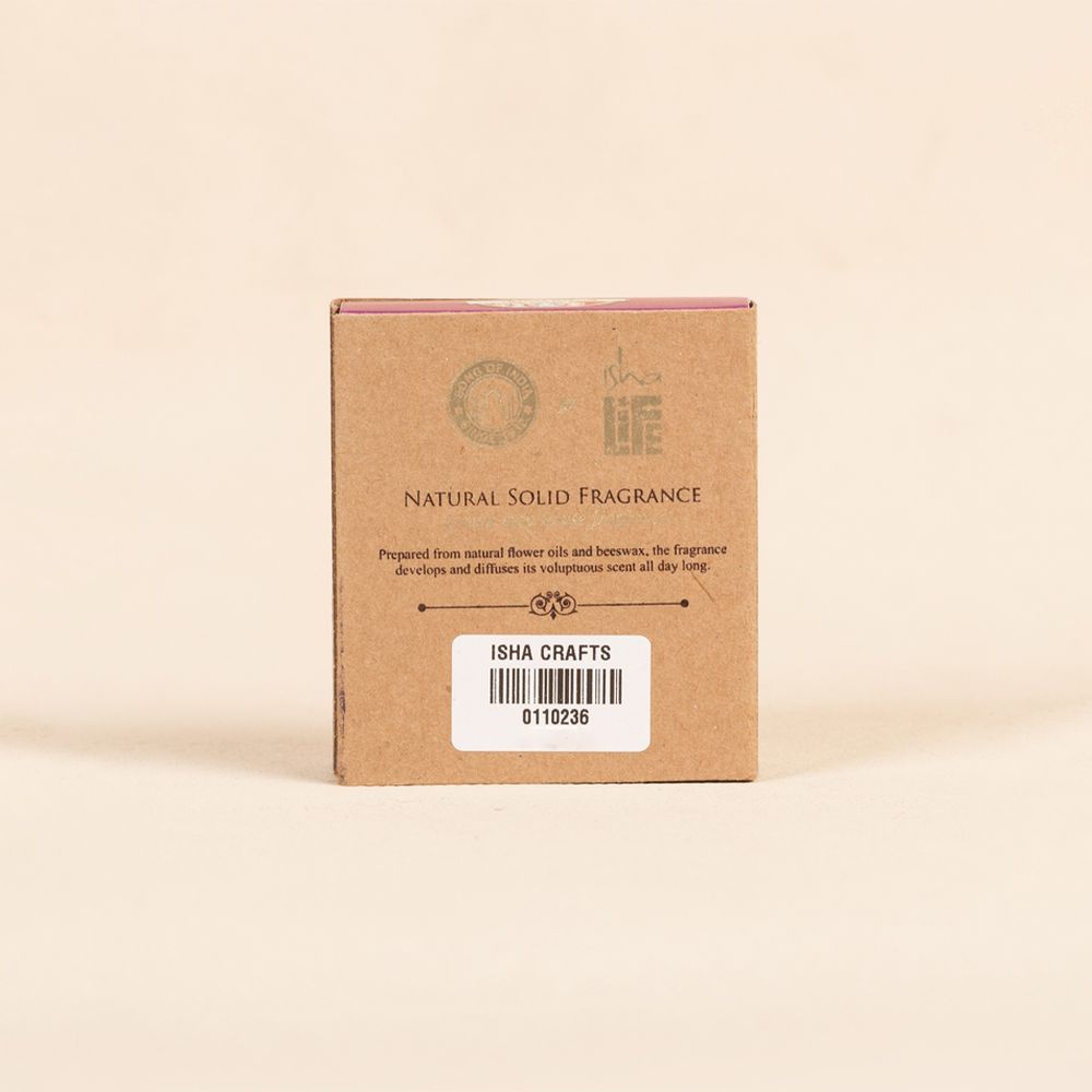 Beeswax Natural Oil Solid Perfume - Royal Oudh (4gm). Alcohol-free strong body fragrance