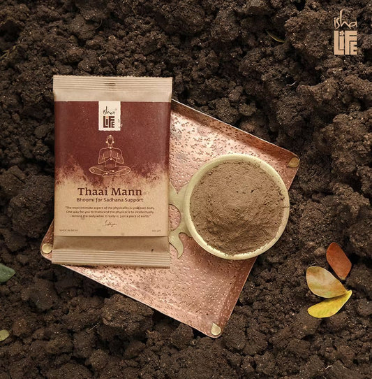 Thaai Mann - Consecrated mud based application for sadhana support (100gms)