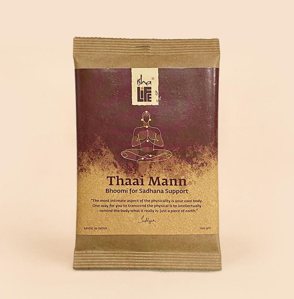 Thaai Mann - Consecrated mud based application for sadhana support (100gms)