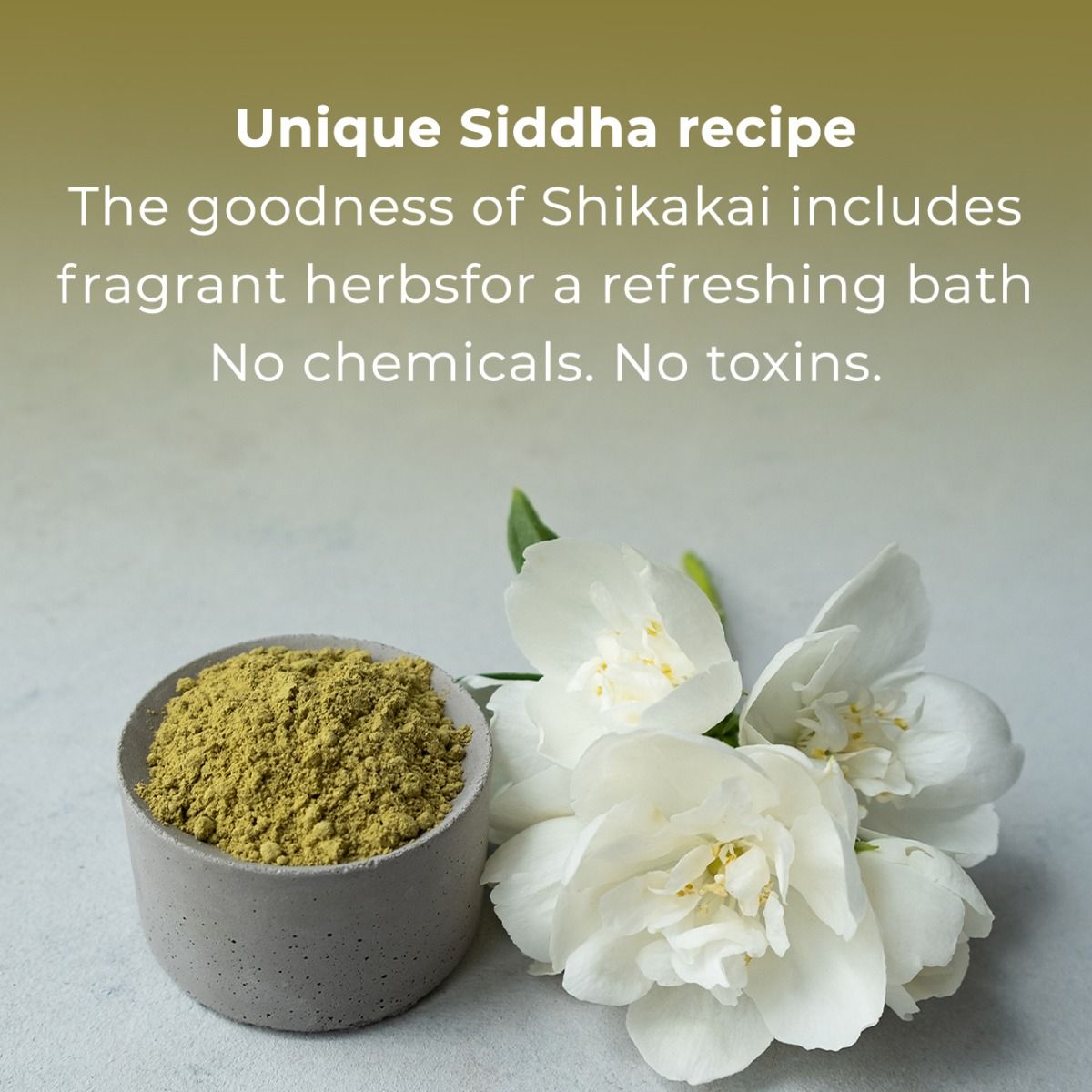 Kesh jyothi herbal hair wash powder (100 gm). IshaÕs unique Siddha formulation. A herbal powder with Shikakai and 3 other natural and traditional herbs. For healthy scalp and hair.