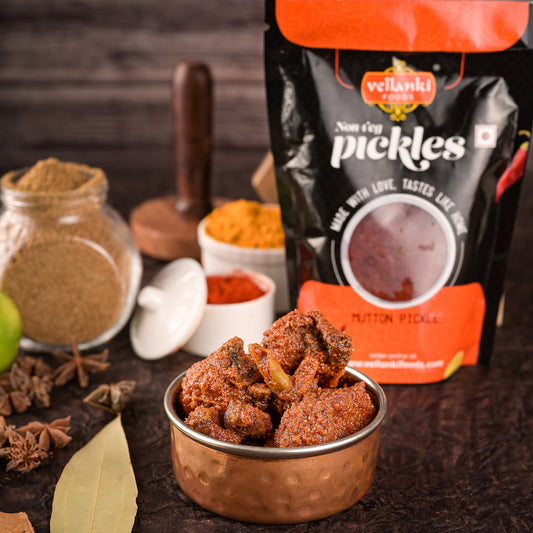 Mutton Pickle (Boneless) - Pickles - Buy Online from Vellanki Foods | Desify