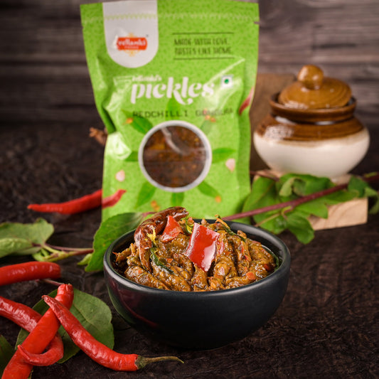 Red Chilli Gongura - Pickles - Buy Online from Vellanki Foods | Desify