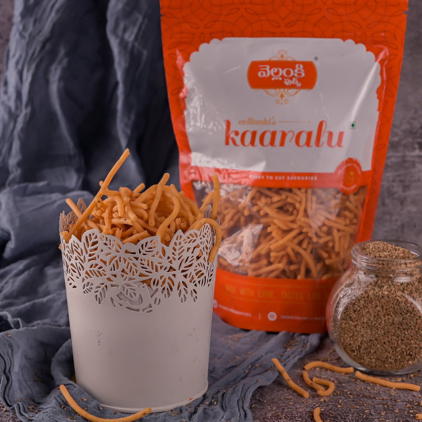 Vampoosa - South Indian Namkeen - Buy Online from Vellanki Foods | Desify