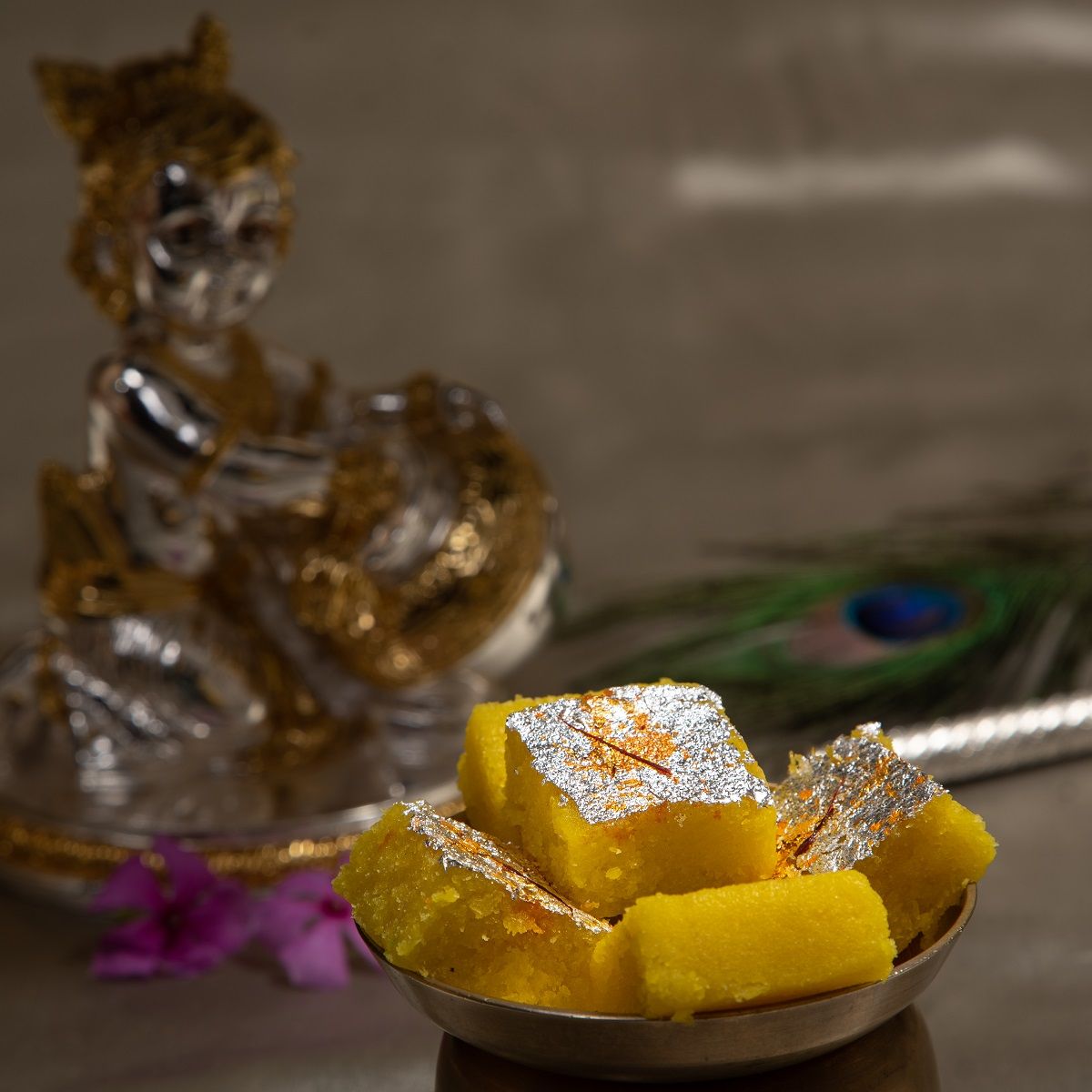 Yellow Coconut Burfi