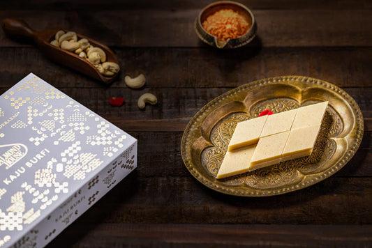Kaju Katli Delivery USA — Fresh Cashew Fudge from India