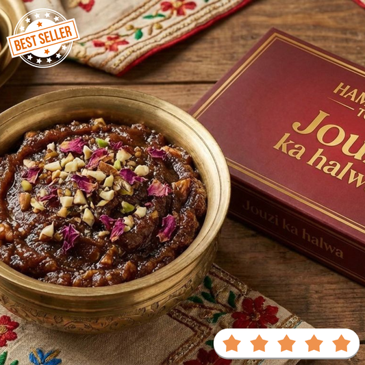 Hameedi Jouzi Halwa Online · Buyer's Guide for NRIs · USA UK CA AU EU 2026
