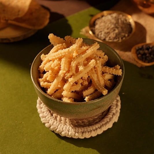 Murukulu - South Indian Namkeen - Buy Online from Almond House | Desify