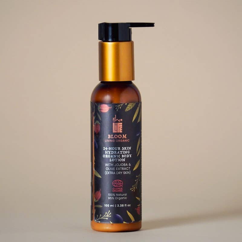 24hr Skin Hydrating Body Lotion (Jojoba & Olive)