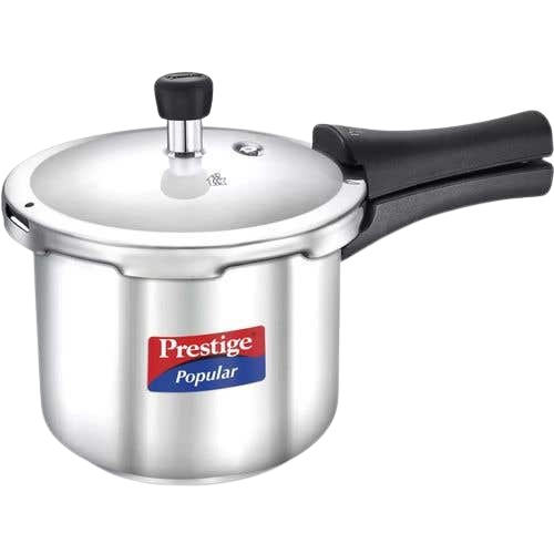Prestige Popular Stainless Steel Gas/Induction Compatible Pressure Cooker