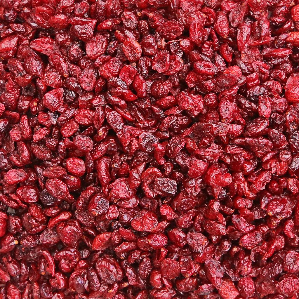 ORGANIC CRANBERRIES, sweetened