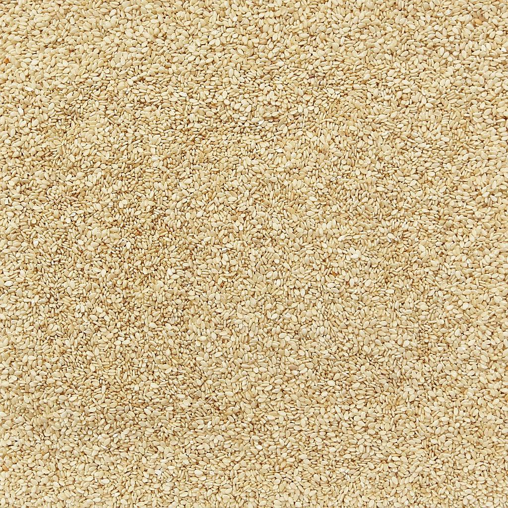 ORGANIC SESAME SEEDS, white, hulled