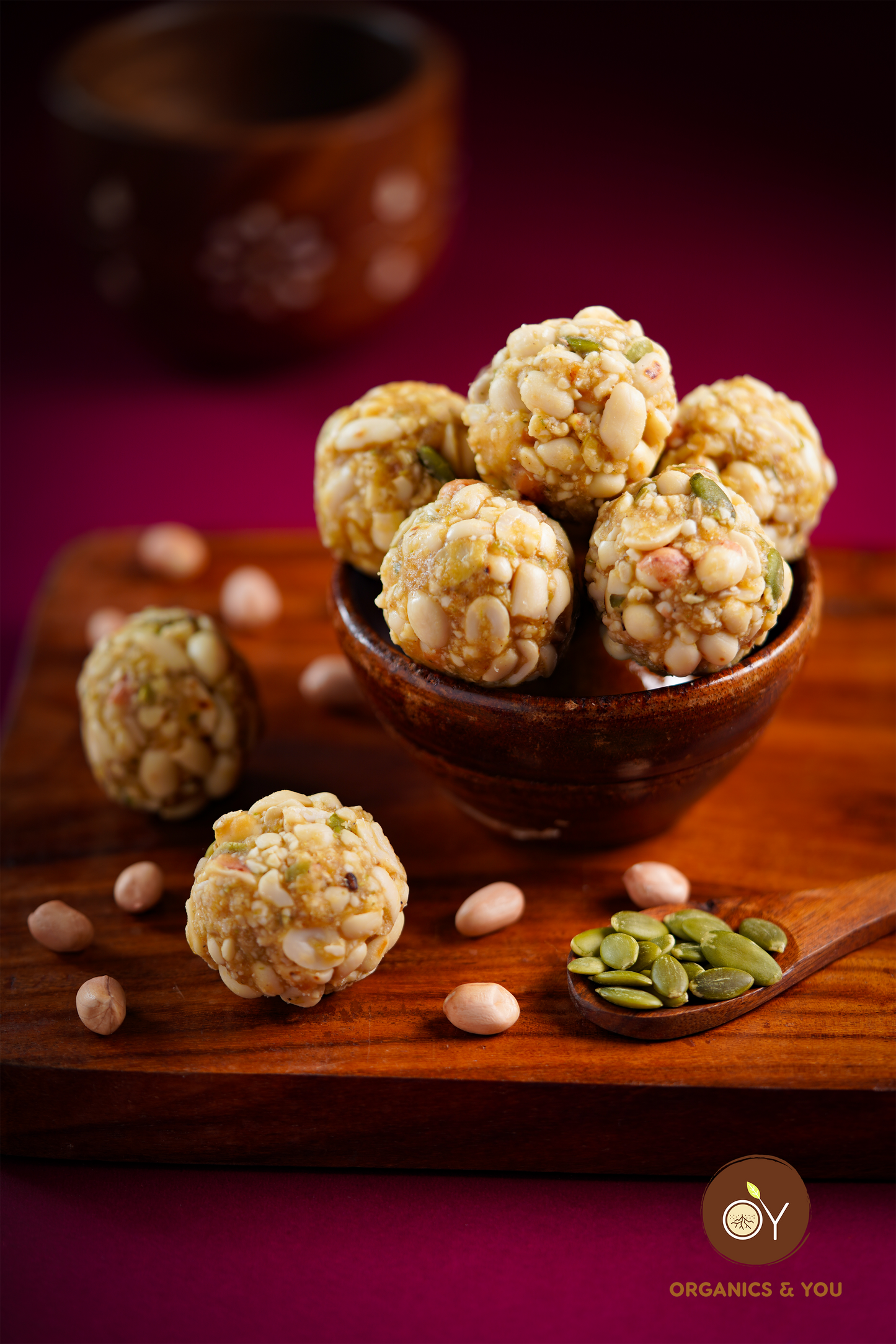 Healthy Diwali Option 3 (Crunchy Laddu + Ragi Chekkalu)