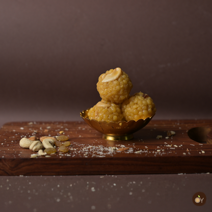 Boondi Laddu -  Jaggery(Bellam)