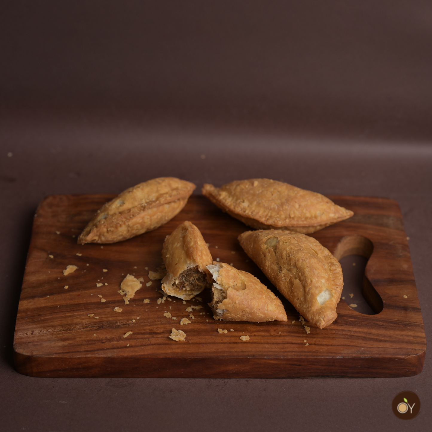 Kajjikayalu (Crispy Coconut Gujiya/Karanji) - Jaggery(Bellam)