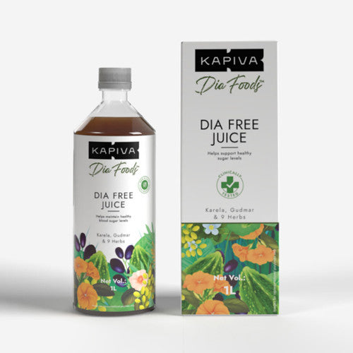 Kapiva Dia Free Juice – Ayurvedic Support for Healthy Blood Sugar - Ayurvedic Juice - Buy Online from Kapiva | Desify