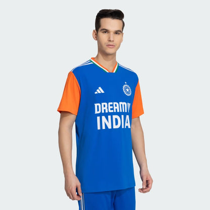 ORIGINAL ADIDAS - 2024 INDIA CRICKET T20 INTERNATIONAL FAN JERSEY