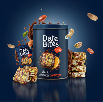 Farmley Dark Choco Orange Date Bites (No Added Sugar)