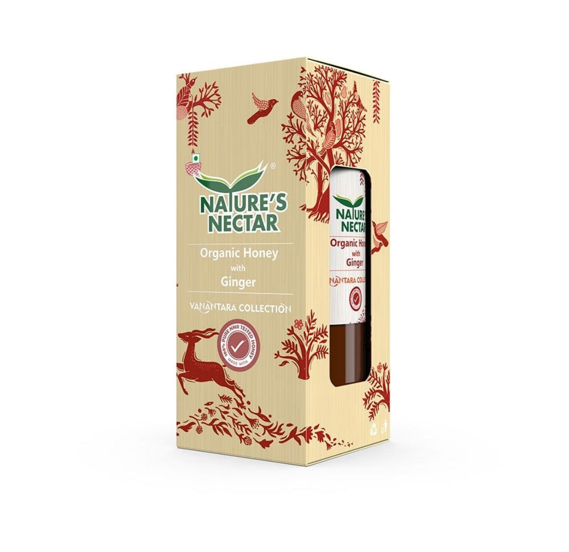 Nature’s Nectar Organic Ginger Honey for Cough