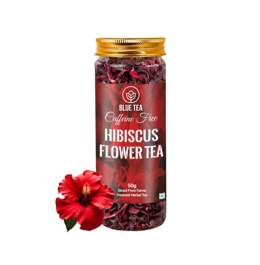Blue Tea Hibiscus Flower Tea (Caffeine Free)
